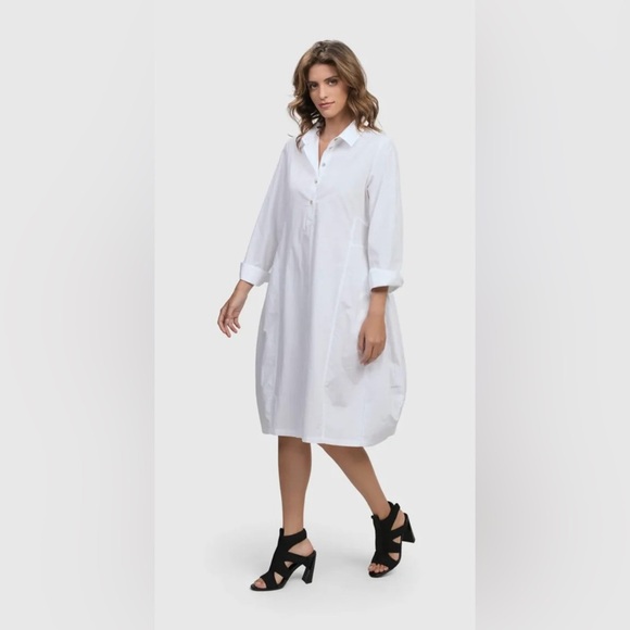 NWT ALEMBIKA URBAN CORCOVADO WONDERFUL DRESS, WHITE - Picture 3 of 14